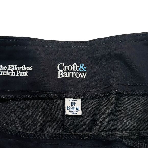 10/$25🦋 Croft & Barrow Black 'The Effortless Stretch Pant' - Size 10P Regular - Picture 8 of 16